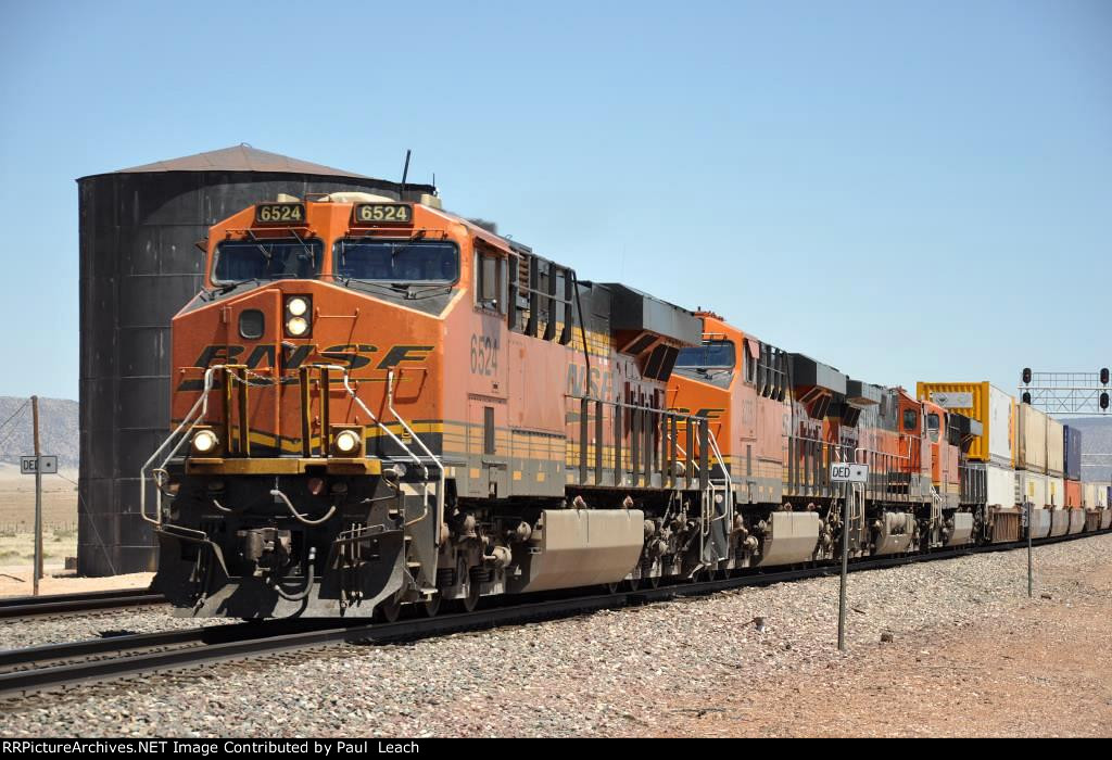 Intermodal climbs west